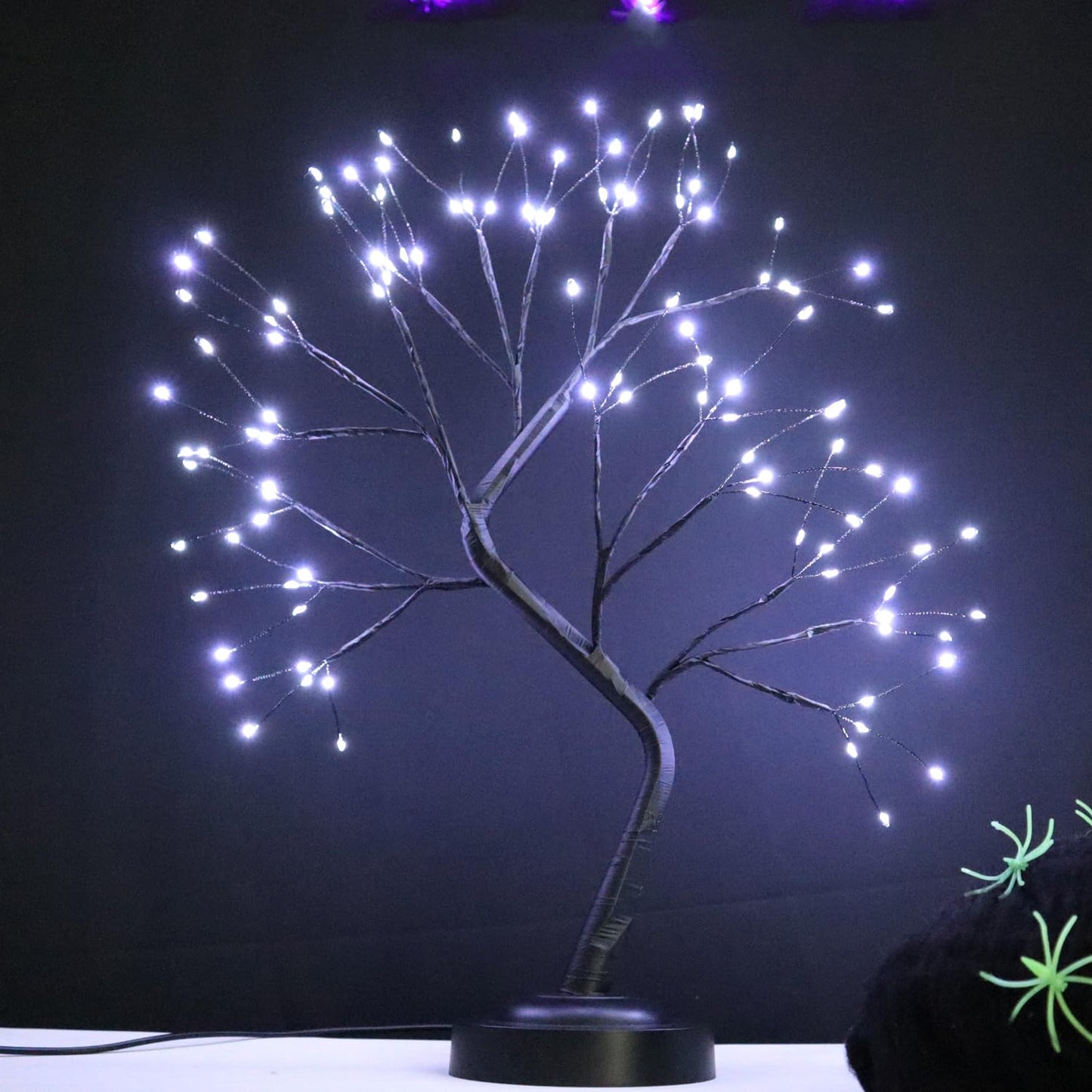 FUCHSUN $$$ 108 LED Tabletop Tree Light, 20 Inch Lighted Tree Artificial Bonsai Twinkle Tree Lamp with with 8 Lighting Modes & Timer, Home Indoor Bedroom Christmas Decoration, USB & Battery Operated